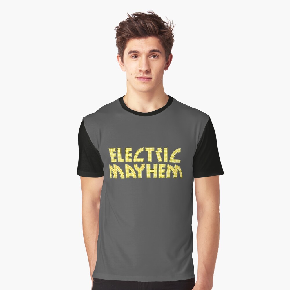 electric mayhem t shirt