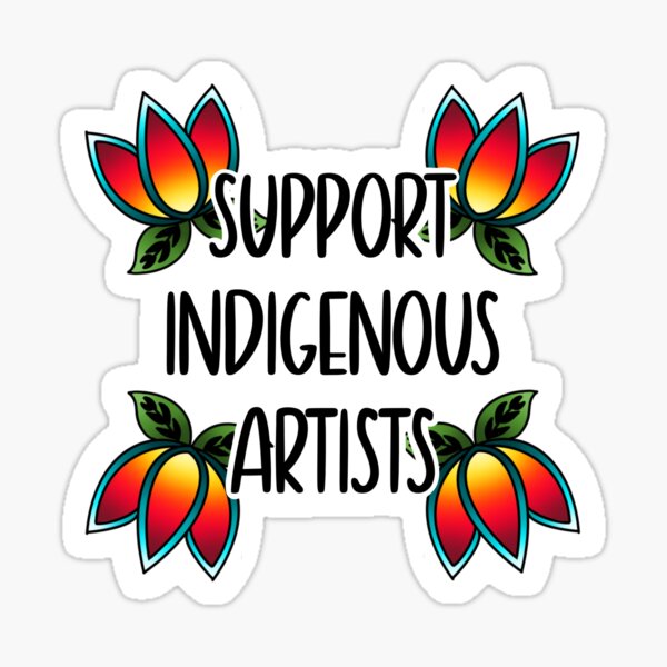 Item preview, Support Indigenous Artists designed and sold by Niibidoon.