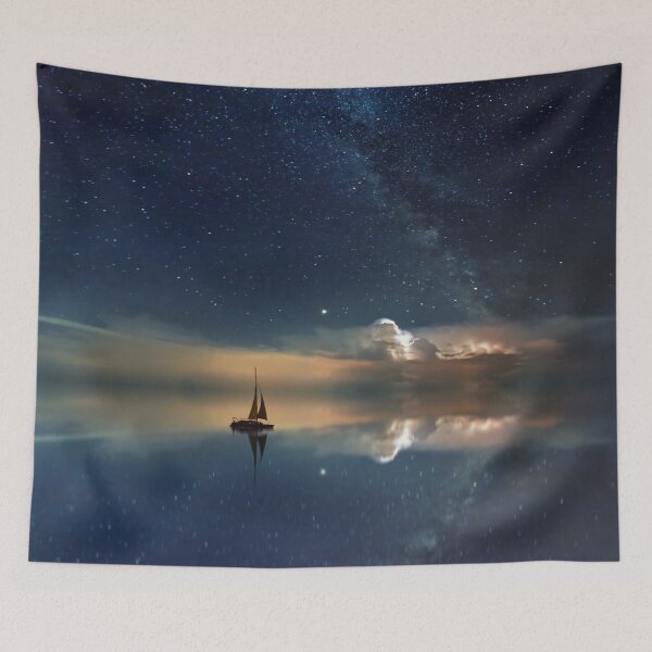 Item preview, Starry Night Ocean designed and sold by SawDawDesigns.