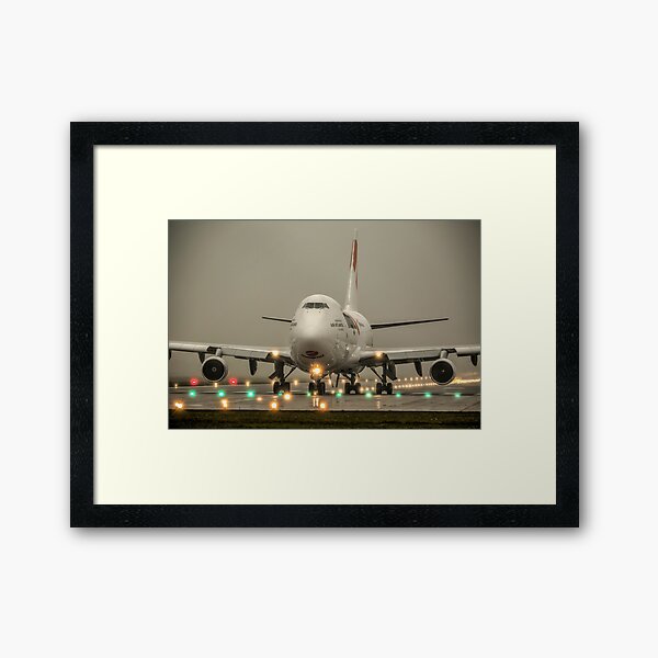 Magma Jumbo Cargo Framed Art Print