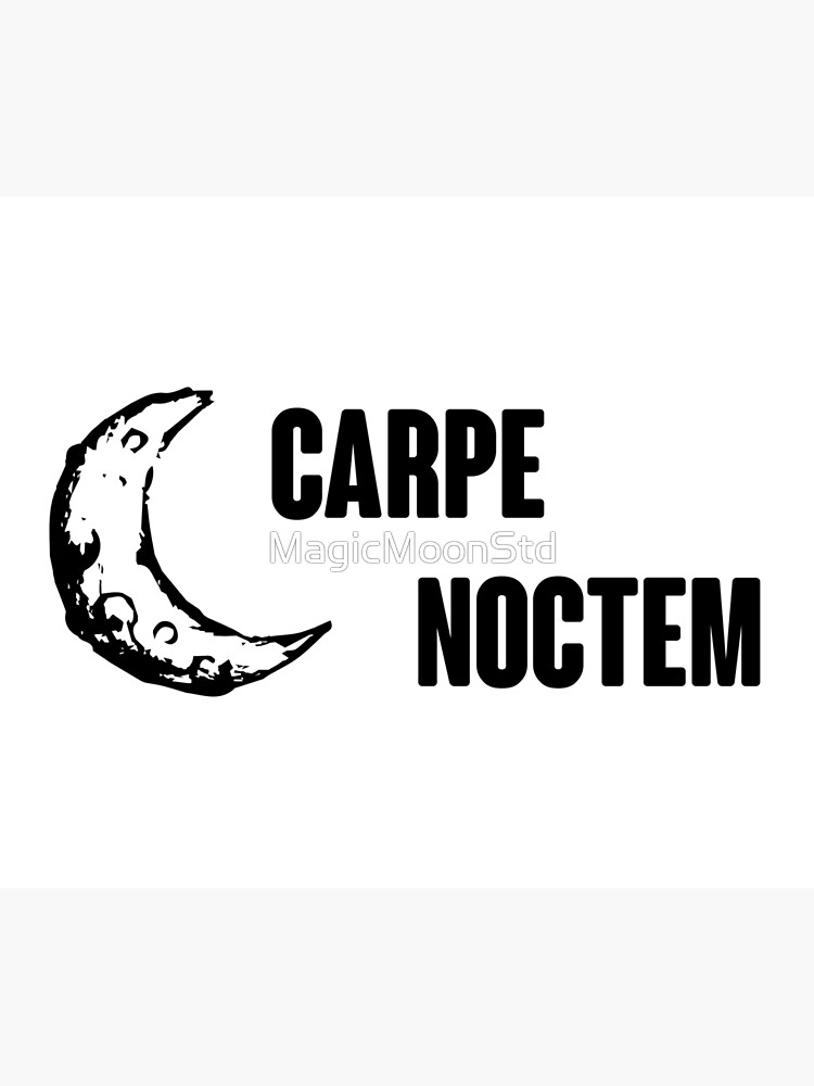 Discover Carpe Noctem Design Tapestry