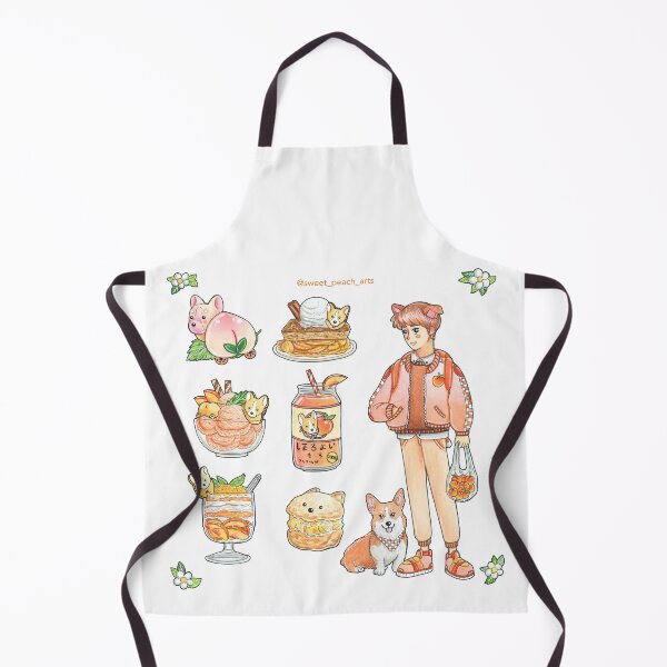 Item preview, Corgi Peach Menu Aesthetic designed and sold by PeachyPencil.