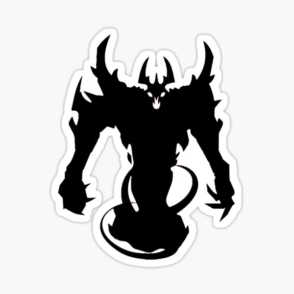 The Fiend Stickers Redbubble - the fiend roblox decal