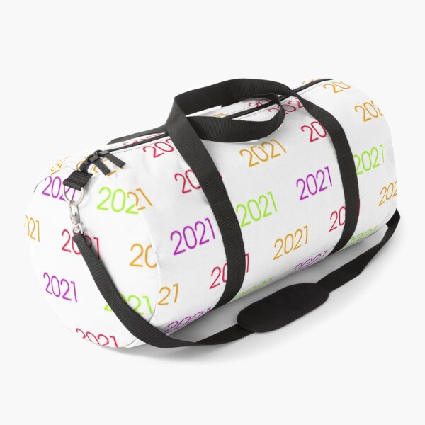 Item preview, 2021 multicolored for the new year (celebration) white background designed and sold by Stéphane  Thirion.