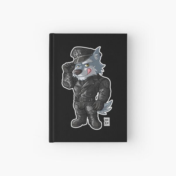 LEATHER WOLF - BEARZOO SERIES Hardcover Journal