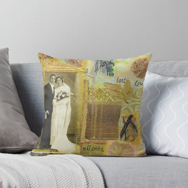 Item preview, vintage collage artwork of an old wedding photo  designed and sold by Colorise.