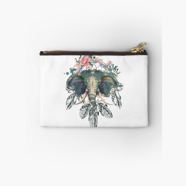 Aperçu de l'œuvre Elephant Dreamcatcher avec fleur créée et vendue par Gatterwe.