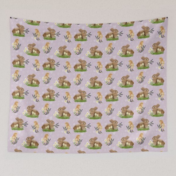 Item preview, Spring fever bunny and chick designed and sold by JollyEvelyn.