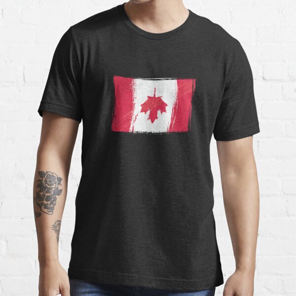 "Canadian Flag Upside Down" Essential TShirt for Sale by KomarDesigns