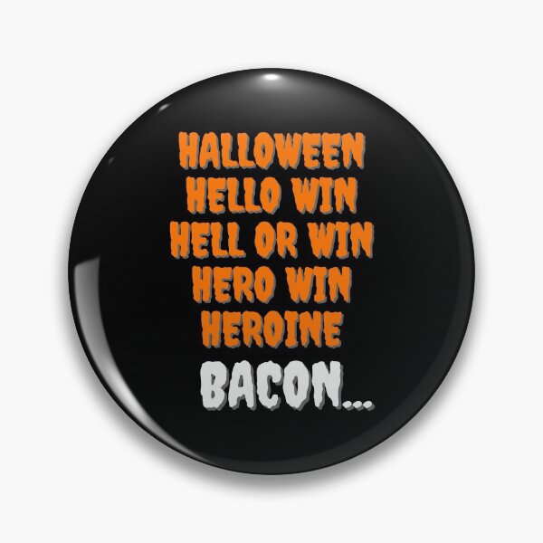 Item preview, Halloween is Bacon - Halloween joke designed and sold by gabrielbdo.