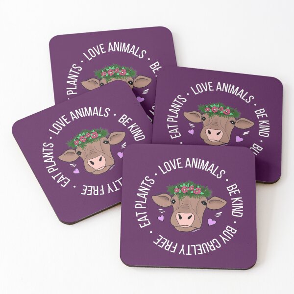 Item preview, Love Animals Eat Plants Be Kind  designed and sold by vegansfacts.