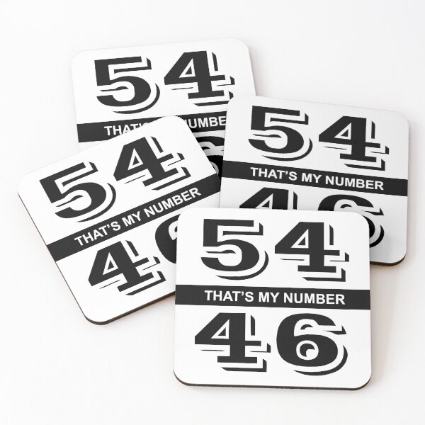 Item preview, 54-46 That's My Numbers designed and sold by lanypics.