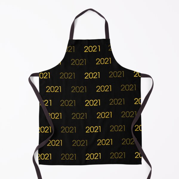 Item preview, 2021 yellow for the new year (party) black background designed and sold by Stéphane Thirion.