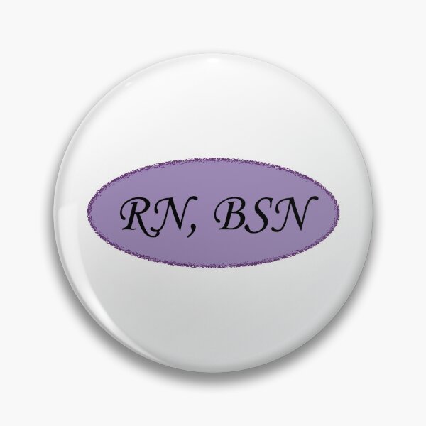 Item preview, RN BSN in Purple designed and sold by ArtsyRabbit.