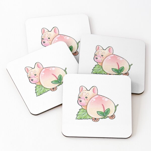 Item preview, Corgi Peach Steamed Bun  designed and sold by PeachyPencil.