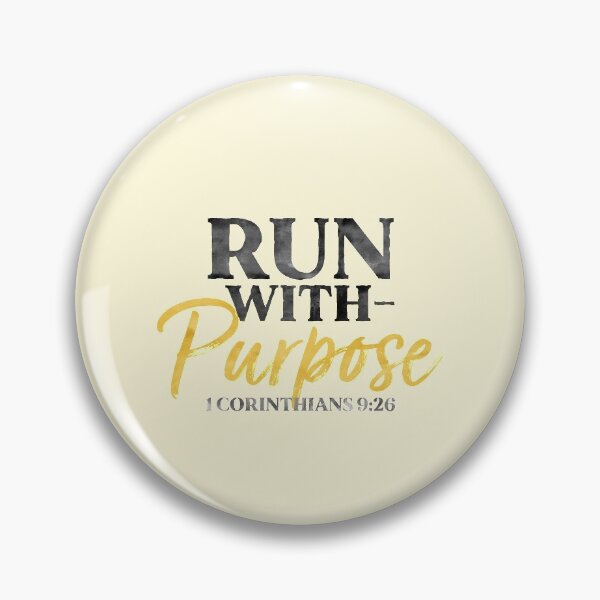 Item preview, Run With Purpose Bible Verse Quote designed and sold by sharedipmemes.