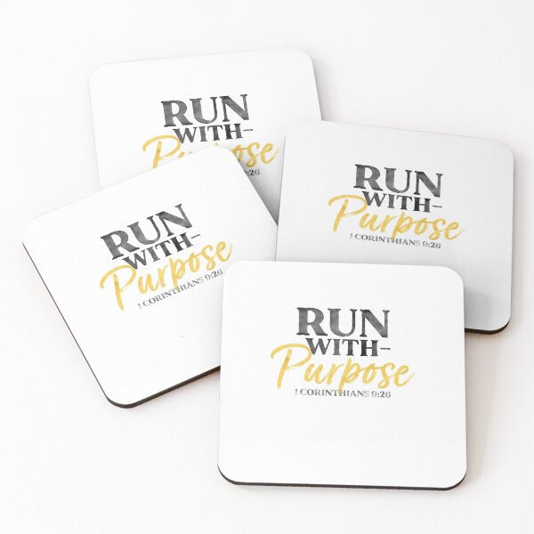 Item preview, Run With Purpose Bible Verse Quote designed and sold by sharedipmemes.