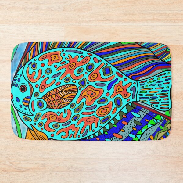 Item preview, fish art designed and sold by art lines.