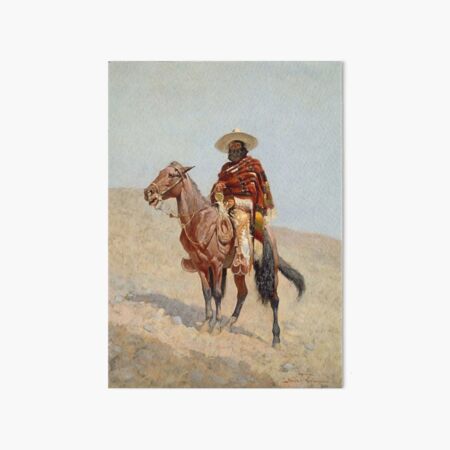 Item preview, “Mexican Vaquero Horseman” by Frederick Remington designed and sold by PatricianneK.