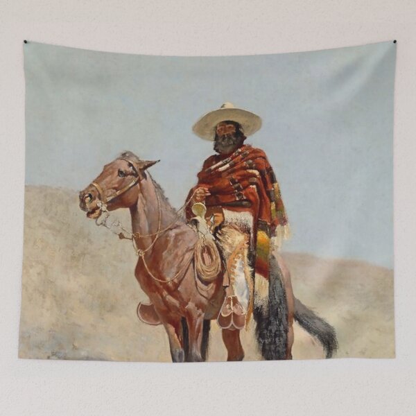Item preview, “Mexican Vaquero Horseman” by Frederick Remington designed and sold by PatricianneK.