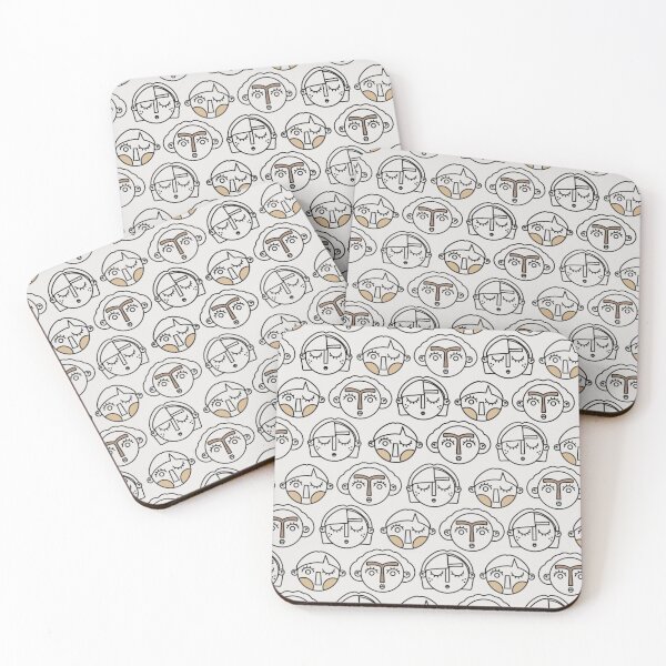 Item preview, geometric faces designed and sold by lili-patterns.