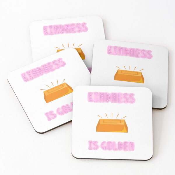Item preview, Kindness Is Golden Clipart Gold Bar designed and sold by LuckyKermit.