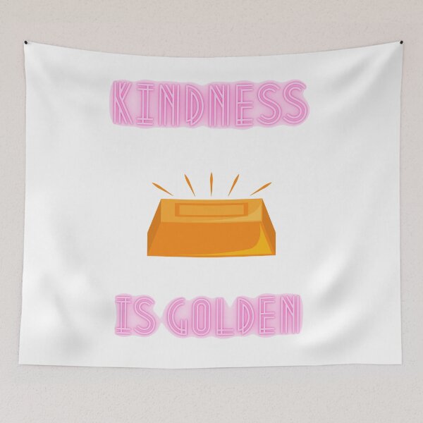 Item preview, Kindness Is Golden Clipart Gold Bar designed and sold by LuckyKermit.
