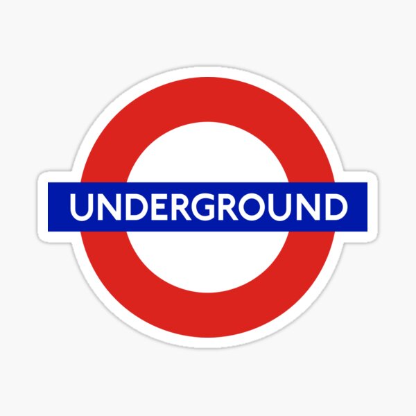 London Underground Logo Sticker