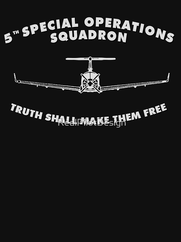 "5th Special Operations Squadron U28 Air Force Squadron USAF" Tshirt