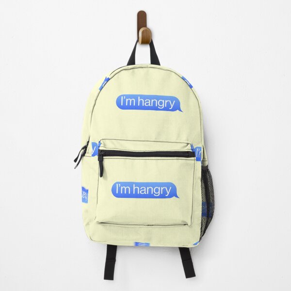 Item preview, I'm Hangry Message Food Funny Joke designed and sold by sharedipmemes.