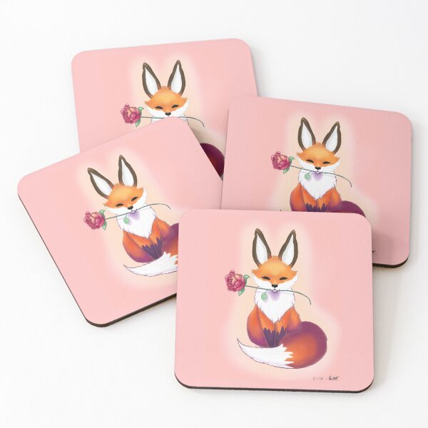 Item preview, Fox and Rose designed and sold by Yellow-fox-.
