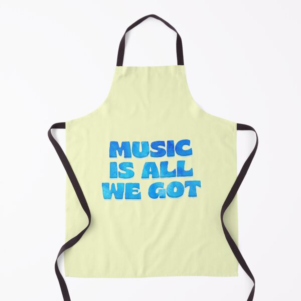 Item preview, Music Is All We Got Motivate Musician Blue Watercolor designed and sold by sharedipmemes.