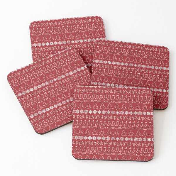 Item preview, Red and White Christmas Pattern designed and sold by fimbisdesigns.