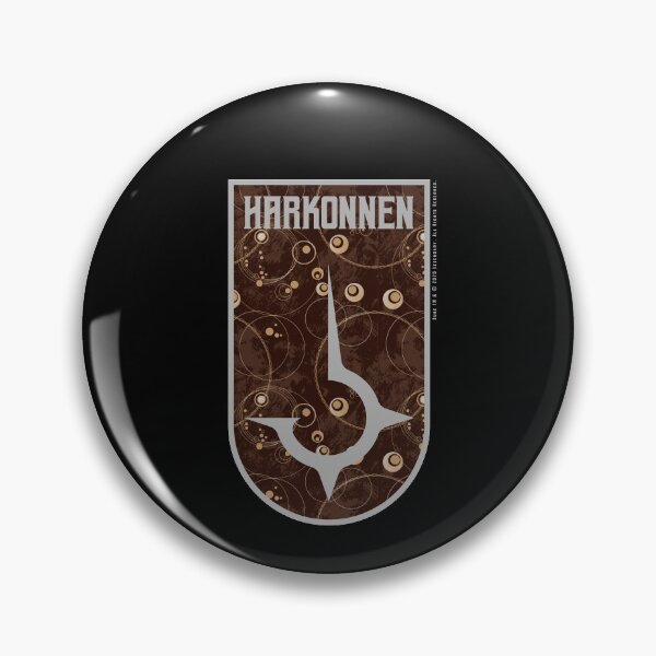 Artikelvorschau, Dune - Abzeichen des Hauses Harkonnen (dunkles Muster) - entworfen und verkauft von Printerially.