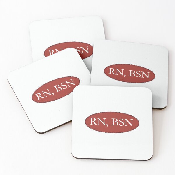 Item preview, RN BSN in Red designed and sold by ArtsyRabbit.