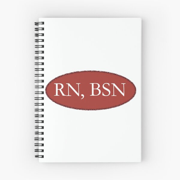 Item preview, RN BSN in Red designed and sold by ArtsyRabbit.