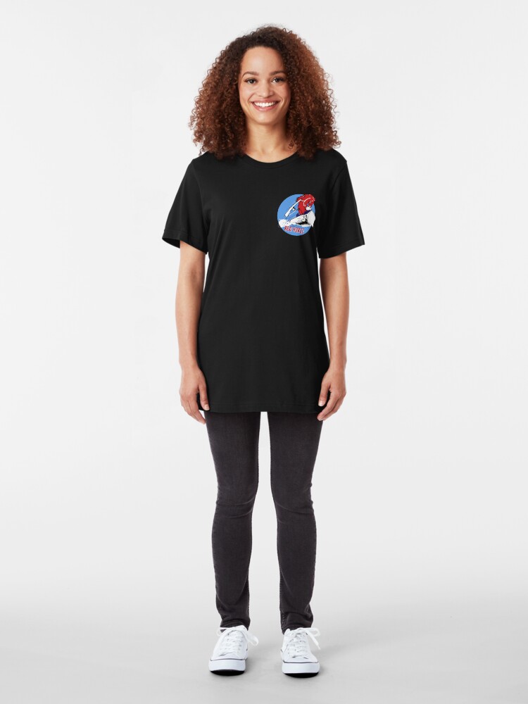 Alternate view of Expeditionary Red Horse Group Slim Fit T-Shirt