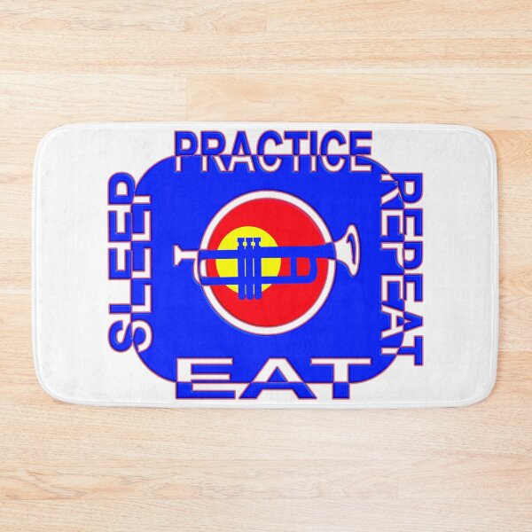 Item preview,  EAT SLEEP  TRUMPET PIANO  DUO  PRACTICE designed and sold by Ralek.