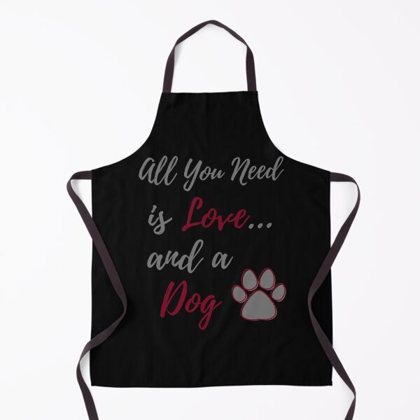 Item preview, All You Need is Love and a Dog - paw print - by Boo-da-chay designed and sold by Boo-da-chay.