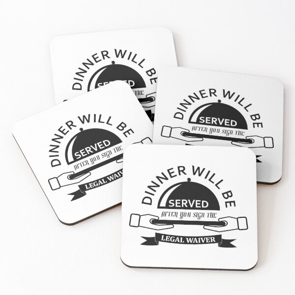 Item preview, Dinner served with legal waiver designed and sold by Erewego.