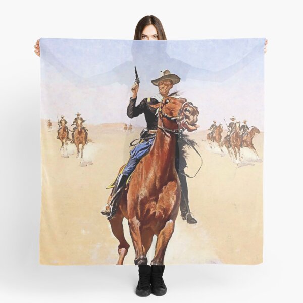 Frederick Remington Western Art “The Stampede” Wrapping Paper by