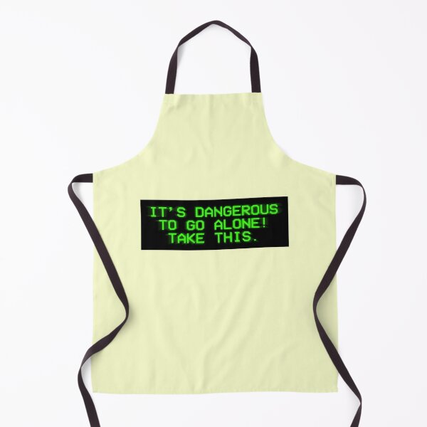 Item preview, It's Dangerous To Go Alone Take This Gamer Joke Meme designed and sold by sharedipmemes.
