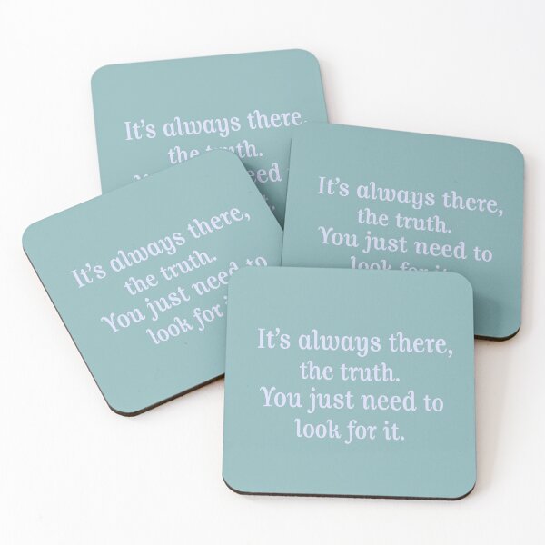 Item preview, Enola Holmes Quotes - It's always there, the truth. You just need to look for it. designed and sold by Modern-Fusion.