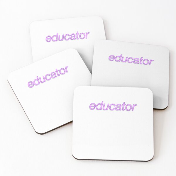Item preview, Educator Pink Cute Teacher School College designed and sold by sharedipmemes.