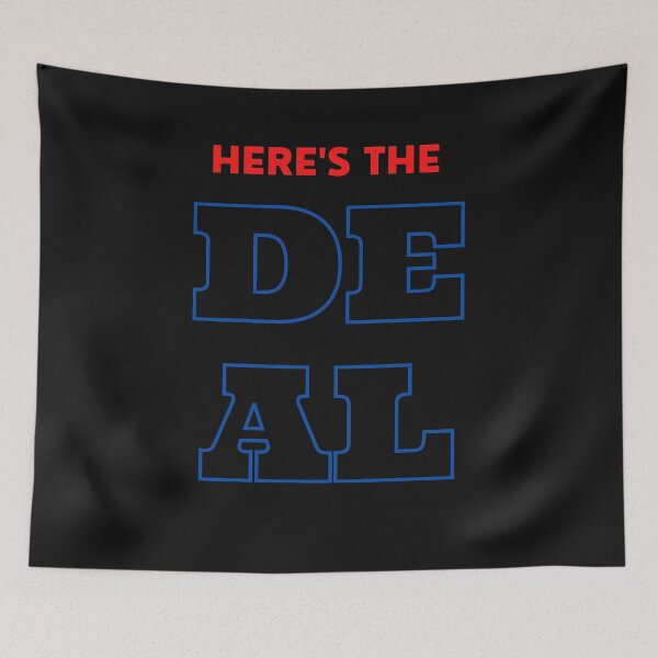 Item preview,  Biden "Heres The Deal" Presidential Debate Quote designed and sold by alanaf1.