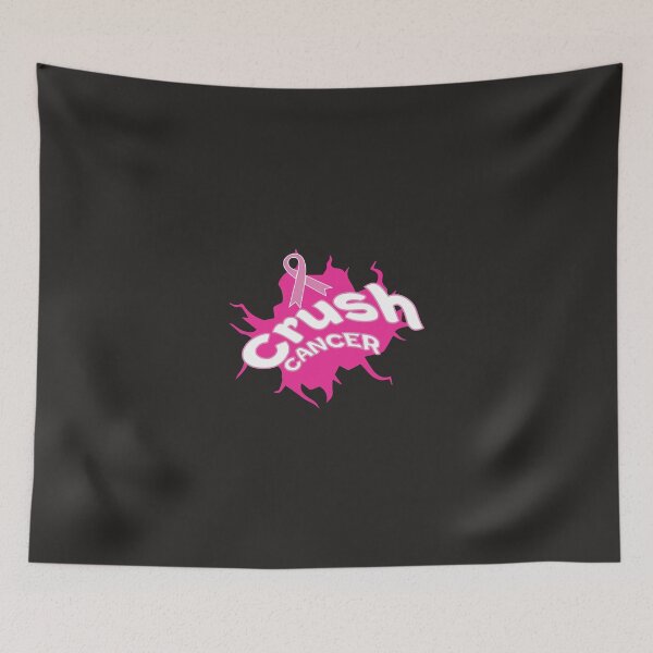 Item preview, Crush Cancer Breast Cancer Awareness Month Pinktober Ribbon Gift designed and sold by clothesy7.