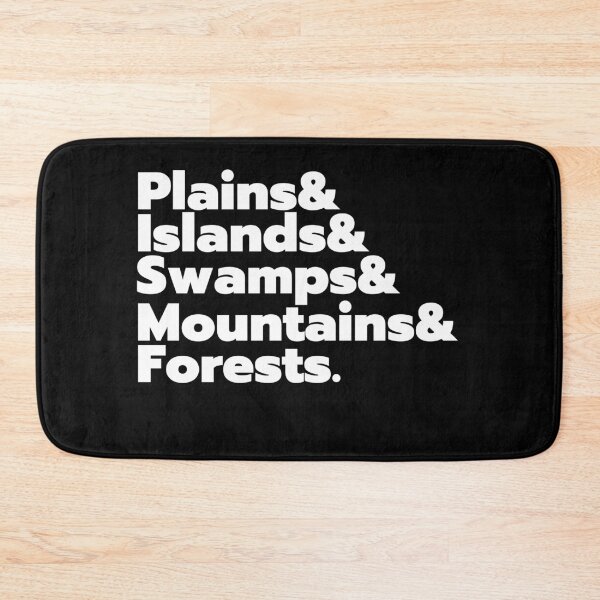 Item preview, Plains, Islands, Swamps, Mountains and Forests - Magic Gathering Colors Print designed and sold by ToplineDesigns.