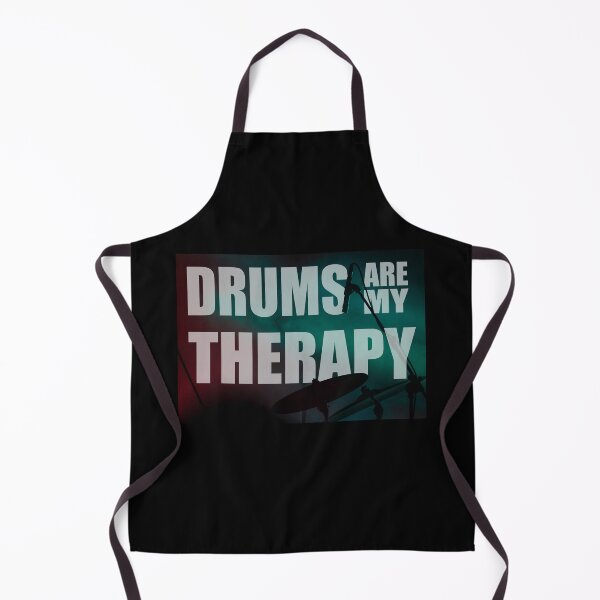 Item preview, Drums are my therapy designed and sold by JaSchlog.