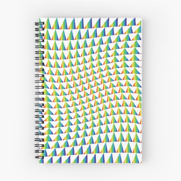 Item preview, triangle pattern rainbow twist designed and sold by Ray Loka.