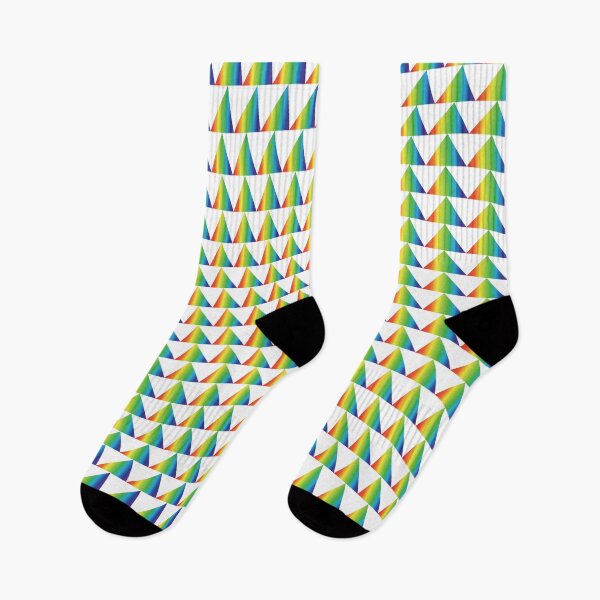 Item preview, triangle pattern rainbow twist designed and sold by Ray Loka.